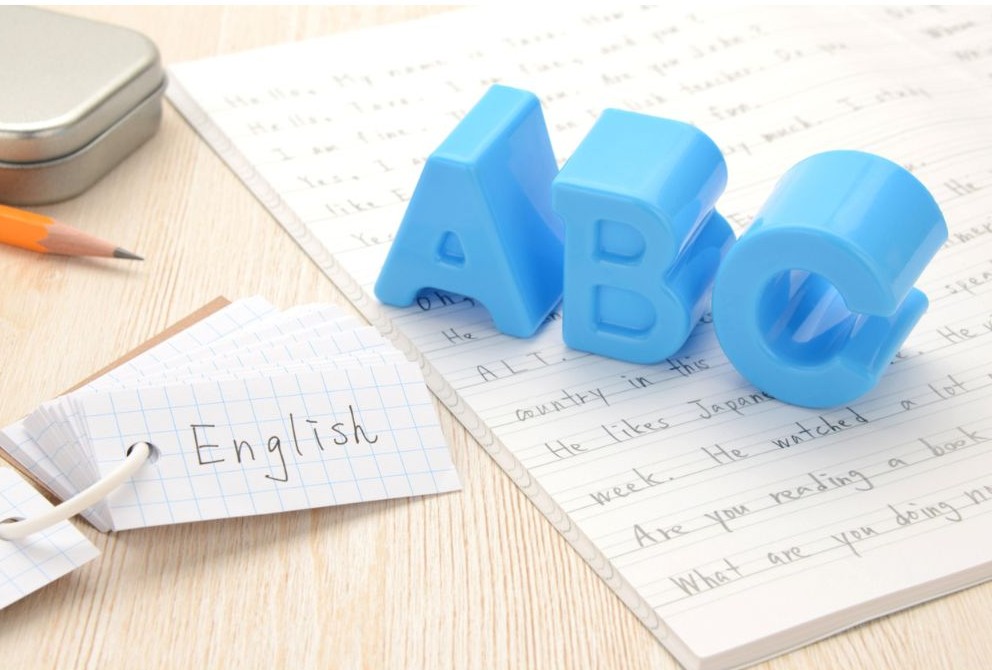 ABCのオブジェと単語帳 